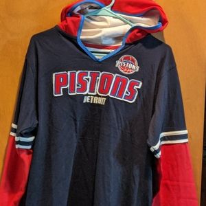 Detroit Pistons basketball hoodie (youth large)